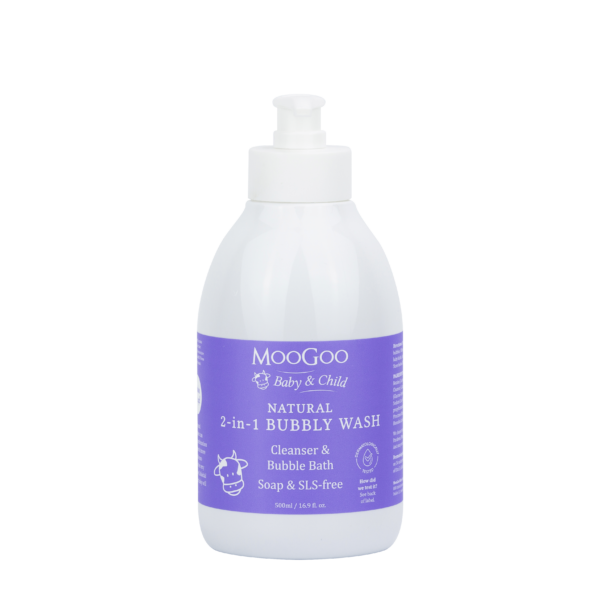MooGoo Baby & Child 2-in-1 Bubbly Wash